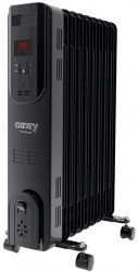 Calorifer electric cu ulei Camry Negru Telecomanda 9 elementi 3 trepte de putere 800W/1200W/2000W 