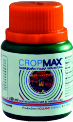 CROPMAX Ingrasamant Foliar pentru rasaduri culturi agricole gazon vita de vie pomi fructiferi legume etc.-50 ml 