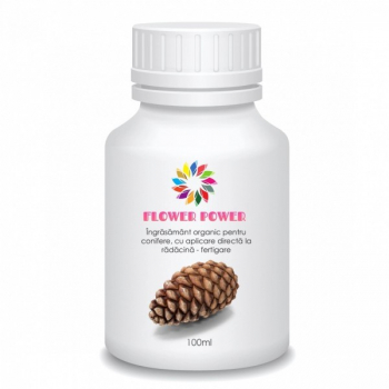 FLOWER POWER Ingrasamant pentru conifere cu aplicare directa doza unica 100 ML 
