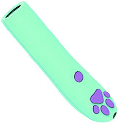 Jucarie distractiva pentru pisici Zola cu laser din plastic 11.5x2.5 cm verde 