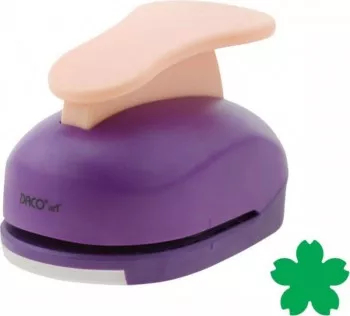 Perforator DACO Hobby Model Floare 2 Plastic/Metal Perforare 7.6 cm Multicolor Perforator Lucru Manual Perforator Ingeras 