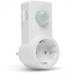 Priza senzor de miscare - 120° - max 10 m - max 1200W - IP20 - alb 