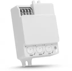 Senzor de miscare ascuns incorporat - 360° - 5 8 Ghz - max 10 m - max 1200W - IP20 