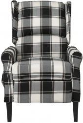 vidaXL Fotoliu de masaj rabatabil multicolor material textil 