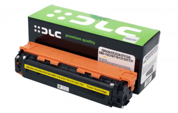 Cartus compatibil toner DLC HP CB542A/ CE322A/ CF212A/ CRG116/ 316/ 716/ 131/ 331/ 731 YELLOW UNIVERSAL 1.4K 