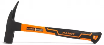 Ciocan de dulgherie profesional cu tragator si suport de cuie magnetic si maner fibra de sticla 600 g 