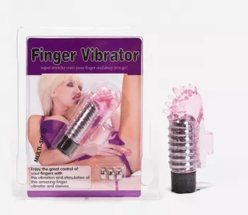 Degetar cu Vibratii Voluptas Finger cu vibratii 7.6 cm Roz 