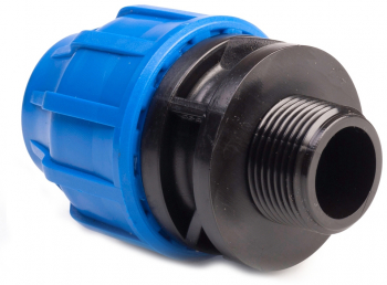 Racord compresiune PEHD filet exterior D 20 mm x 1/2 Beldeny 