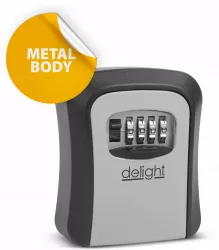 Seif pentru chei - metal - 115 x 95 x 40 mm 