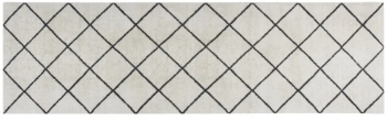 vidaXL Covor de bucatarie lavabil Square 60x180cm catifea 