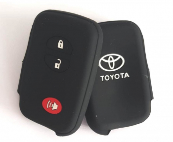 Husa silicon pentru carcasa cheie Toyota 2+1 buton de panica 