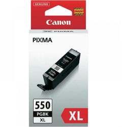 Cartus cerneala Canon PGI-550XL PGBK pigment black capacitate 22ml pentru Canon Pixma IP7250 Pixma IP8750 Pixma IX6850 Pixma MG5450 Pixma 