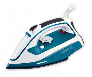 Fier de calcat Soft Turquoise Heinner HSI-2400TQ talpa din ceramica calcare uscata/cu abur/cu jet de abur/spray auto-curatare anti- 