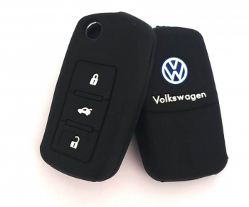 Husa silicon carcasa cheie pentru VW 3 butoane