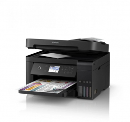 Multifunctional inkjet color CISS Epson L15160 dimensiune A3 Printare Copiere Scanare Fax duplex viteza 32ppm alb-negru 32ppm color 
