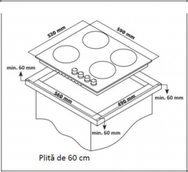 PLITA INCORPORABILA HEINNER HBH-S584WI-IX 