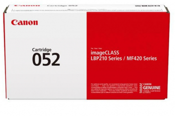 Toner Canon CRG052 black capacitate 3.1k pagini pentru LBP212DW LBP214DW LBP215X MF421DW MF428X MF426DW MF429X. 