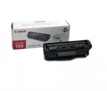 Toner Canon CRG703 black capacitate 2000 pagini pentru LBP-2900/LBP-3000 