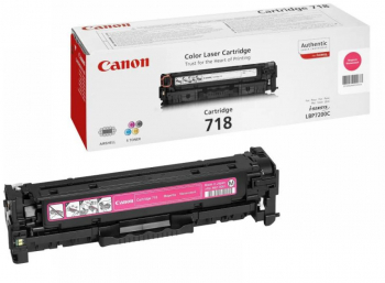 Toner Canon CRG718M magenta capacitate 2900 pagini pentru LBP-7200Cdn 