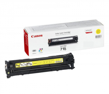Toner Canon CRG718Y yellow capacitate 2900 pagini pentru LBP-7200Cdn 