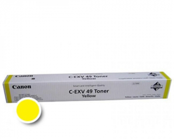 Toner Canon EXV49Y yellow capacitate 19000 pagini pentru iR Advance C3300i 3320i 3325i 