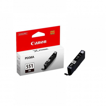 Cartus cerneala Canon CLI-551B black capacitate 7ml pentru Canon Pixma IP7250 Pixma IP8750 Pixma IX6850 Pixma MG5450 Pixma MG5550 Pixma 