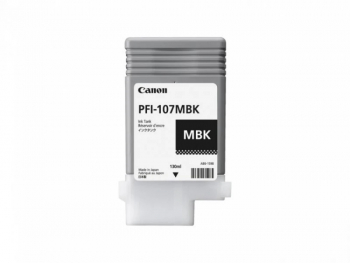 Cartus cerneala Canon PFI-107MB matte black capacitate 130ml pentru Canon iPF680/685 iPF780/785 iPF670/770 