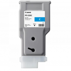 Cartus cerneala Canon PFI-320C cyan capacitate 300ml pentru Canon TM 200/205/300/305. 