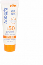 Crema faciala cu protectie solara Babaria Solar ADN Invisible SPF50 75 ml 