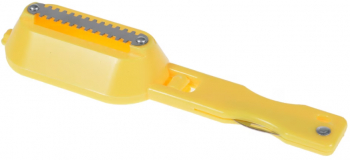 Dispozitiv pentru curatarea solzilor de peste Zola® plastic 20x5.5 cm galben 