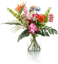 Emerald Buchet de flori artificial Exotic Mix 