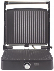 Grila multifunctionala Beper P101TOS502 1800W Open 180g Termostat Acoperire antiaderenta Inox 