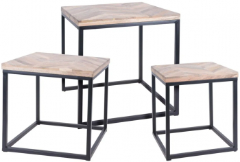 H and S Collection Set masute laterale 3 buc. tec 