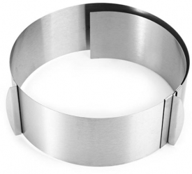 Inel reglabil pentru tort Zola® diametru 16-30 cm si inaltime 8 cm 