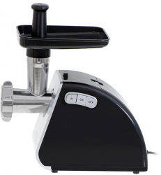 Masina de tocat carne cu accesorii carnati si Kebbe 1600 W Negru/Gri 3 site 2 kg/min 