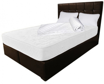 Set Saltea lux ortopedic DAFIN plus 2 perne microfibra 50x70 plus Husa hipoalergenica 140x200x22 