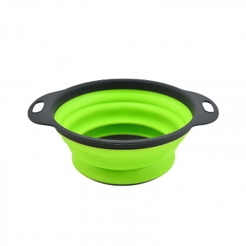 Strecuratoare pliabila din silicon Zola® 24x3-8 cm gri/verde 