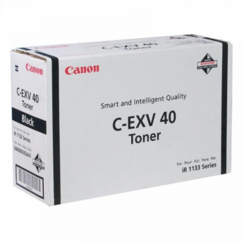 Toner Canon EXV40 black capacitate 6000 pagini pentru iR1133 / iR1133A / iR1133IF 