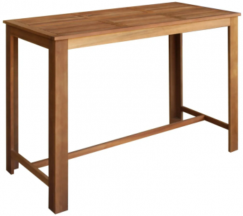 vidaXL Set masa si scaune de bar 7 piese lemn masiv de acacia 