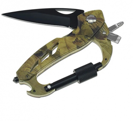 Carabina multifunctionala 6 in 1 IdeallStore® aluminiu 