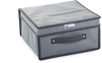 Cutie pentru depozitare Zola® din carton dur universala gri 30x30x15 cm 