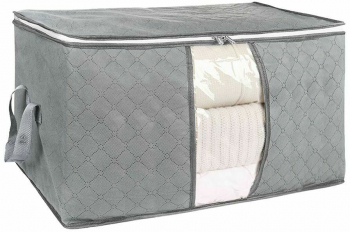 Husa pentru depozitare Zola® universala cu fermoar gri 32x60x37 cm 