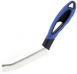 Perie pentru curatarea murdariei in locurile greu accesibile UBX® plastic si cauciuc 26.5x2x0.5 cm albastru 