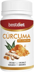 Supliment alimentar pe baza de turmeric + magneziu 376 mg pentru bunastarea organismului Best Diet 30 capsule 