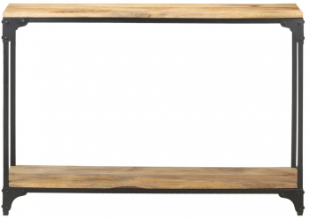 vidaXL Masa consola 110 x 30 x 75 cm lemn masiv de mango 