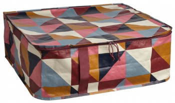 Geanta cu manere pentru depozitare haine pilota perne 55x49x19 cm Multicolor 
