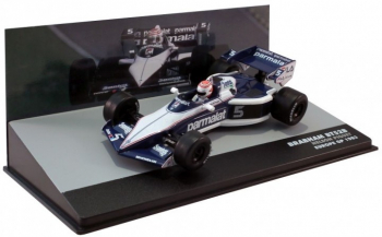 Macheta auto BRABHAM BMW BT52B 5 NELSON PIQUET P1 EUROPE GP 1983 1 43 