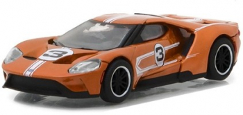 Macheta auto Ford GT 1967 3 Ford GT40 Mk.IV Tribute Solid Pack - Ford GT Racing Heritage Series 1 1 64