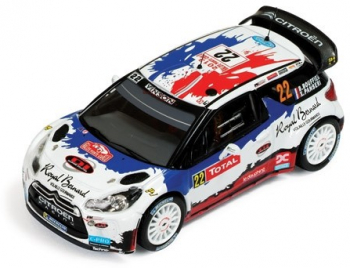 Macheta auto IXO CITROEN DS3 WRC 22 B.BOUFFIER-X.PANSERI RALLY MONTE CARLO 2013 1 43 