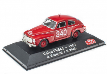 Macheta auto Volvo PV544 - 1962 E. Rosqvist / U. Wirth - ATLAS Editions Collection 1 43 